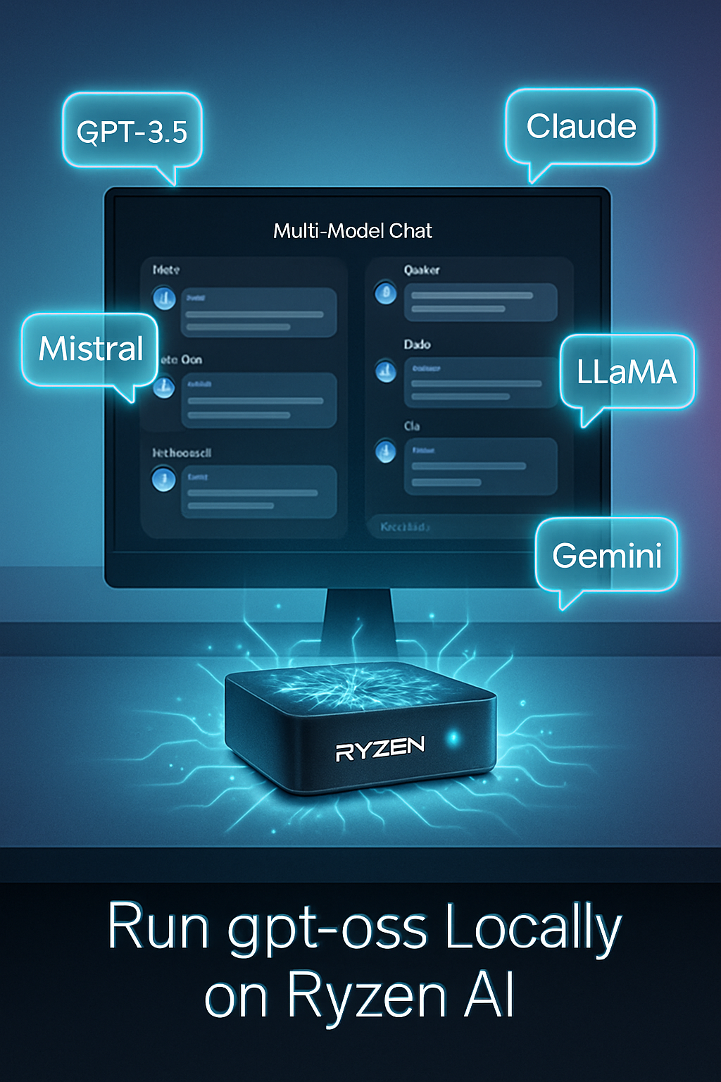 Run gpt-oss Locally on Ryzen AI