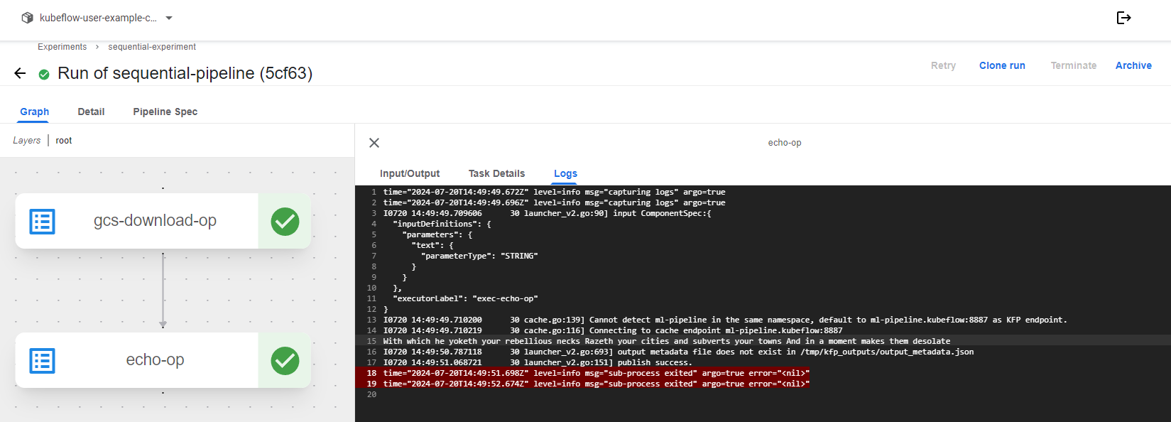 kfp-sequential-pipeline-run