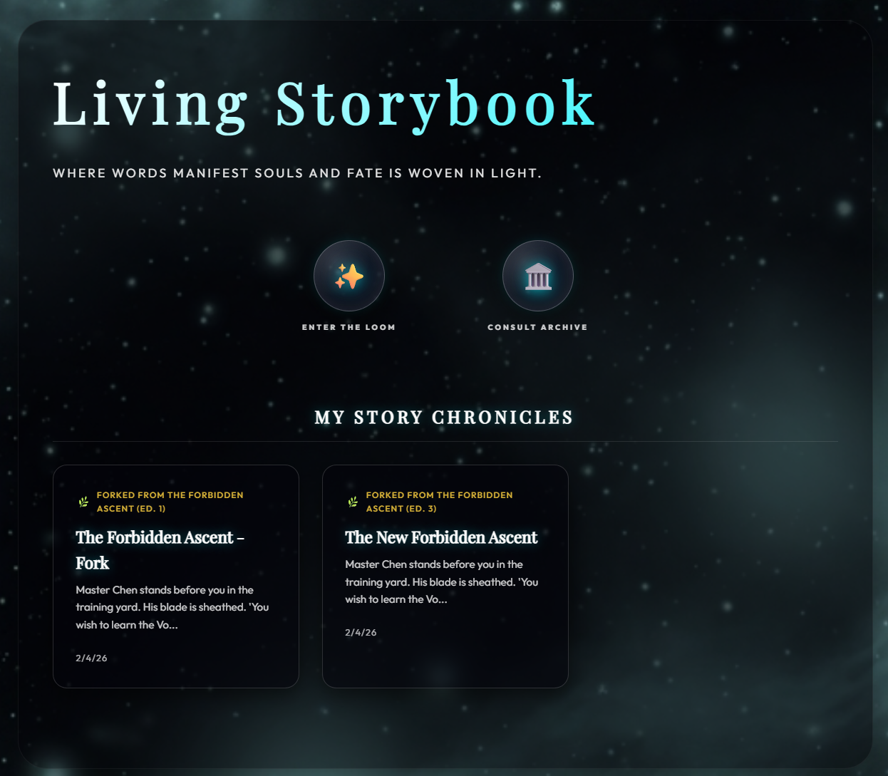 Forked Story Indicator