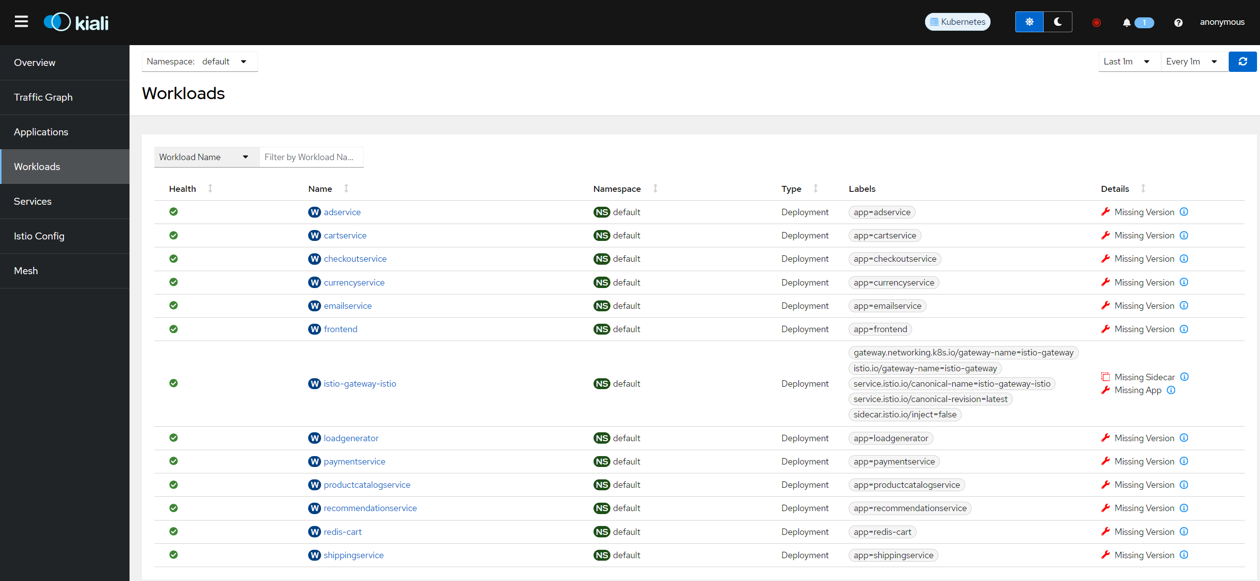 microservice-demo-kiali-console