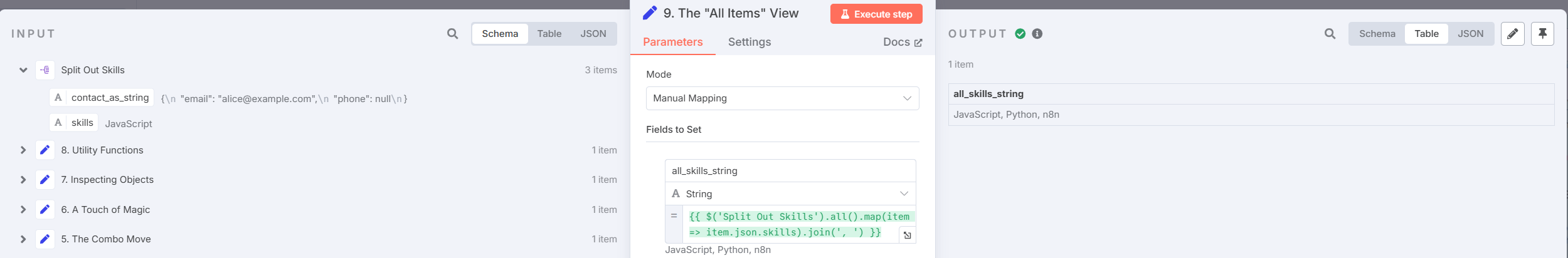 n8n-working-with-multiple-items