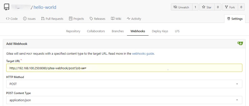 add-gitea-webhook
