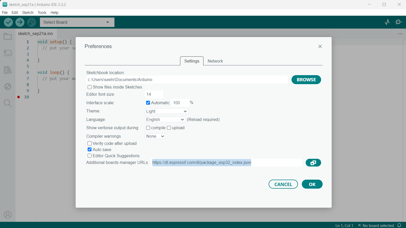 arduino-ide-preferences