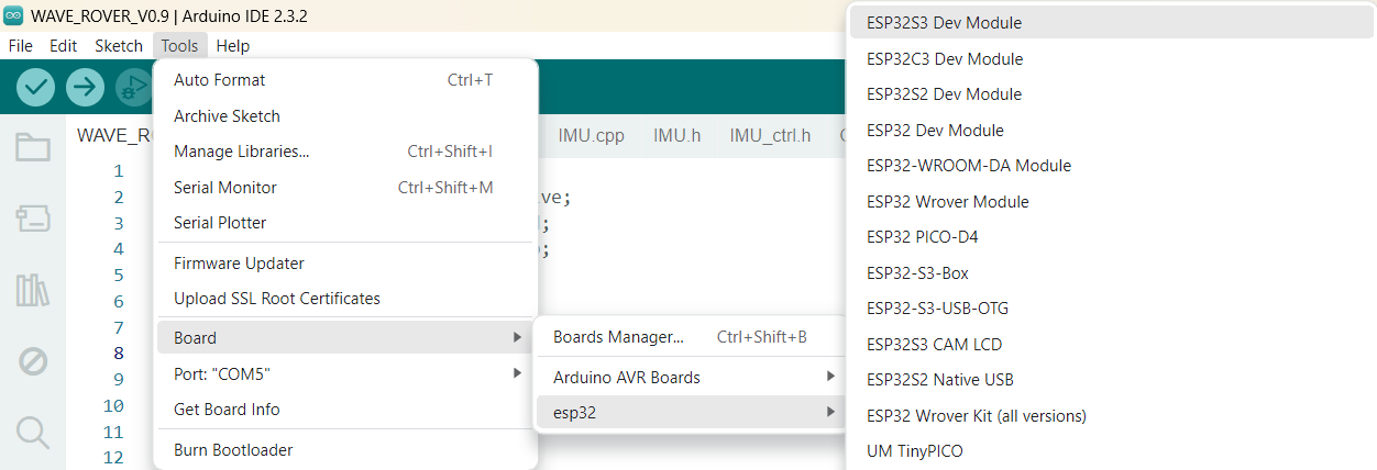 arduino-ide-select-board-esp32