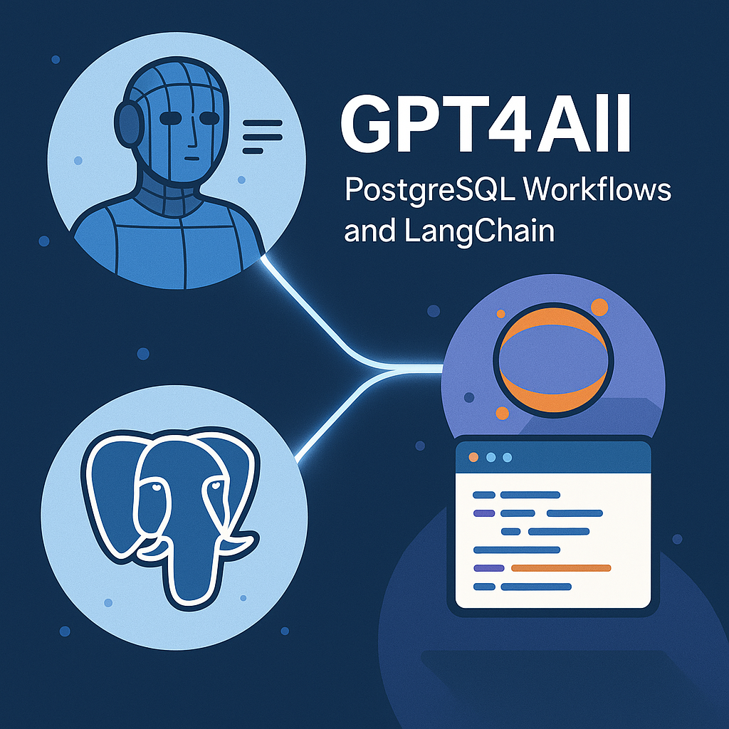 Running GPT4All for your PostgreSQL with LangChain cover image