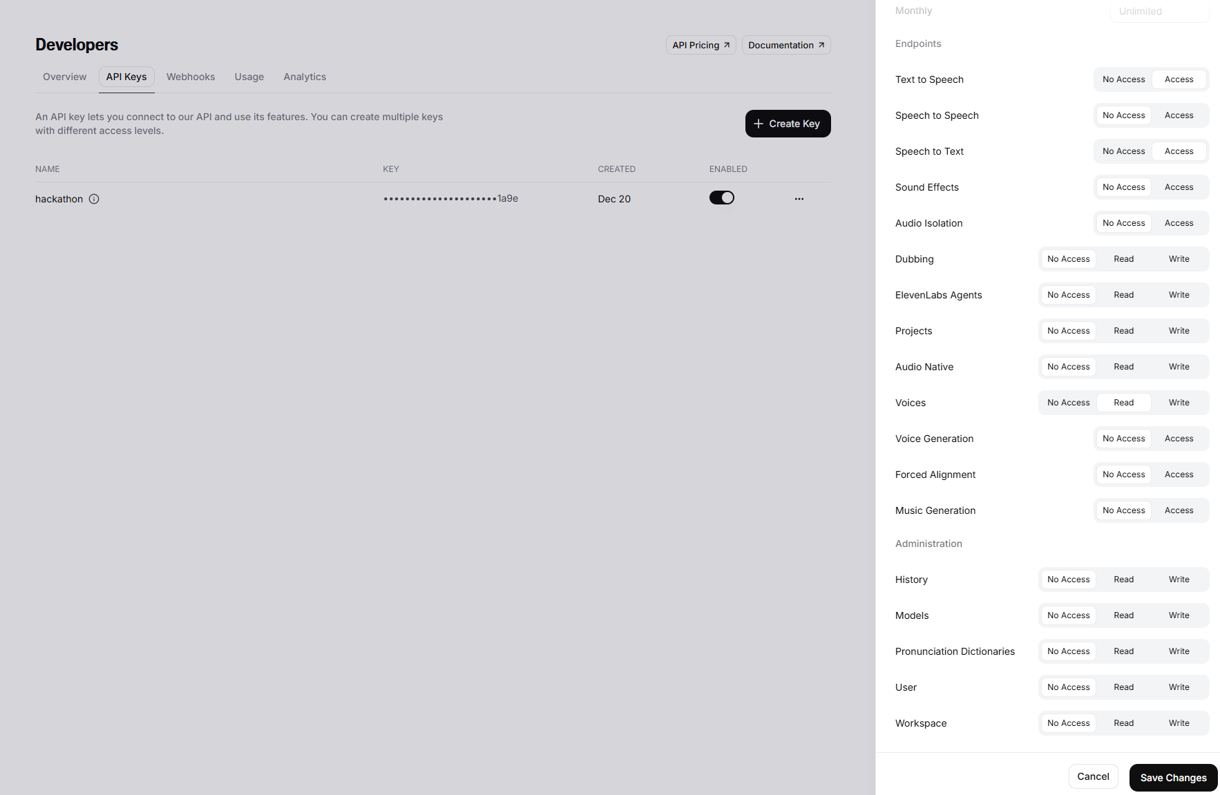 voicedoc-elevenlabs-api-key