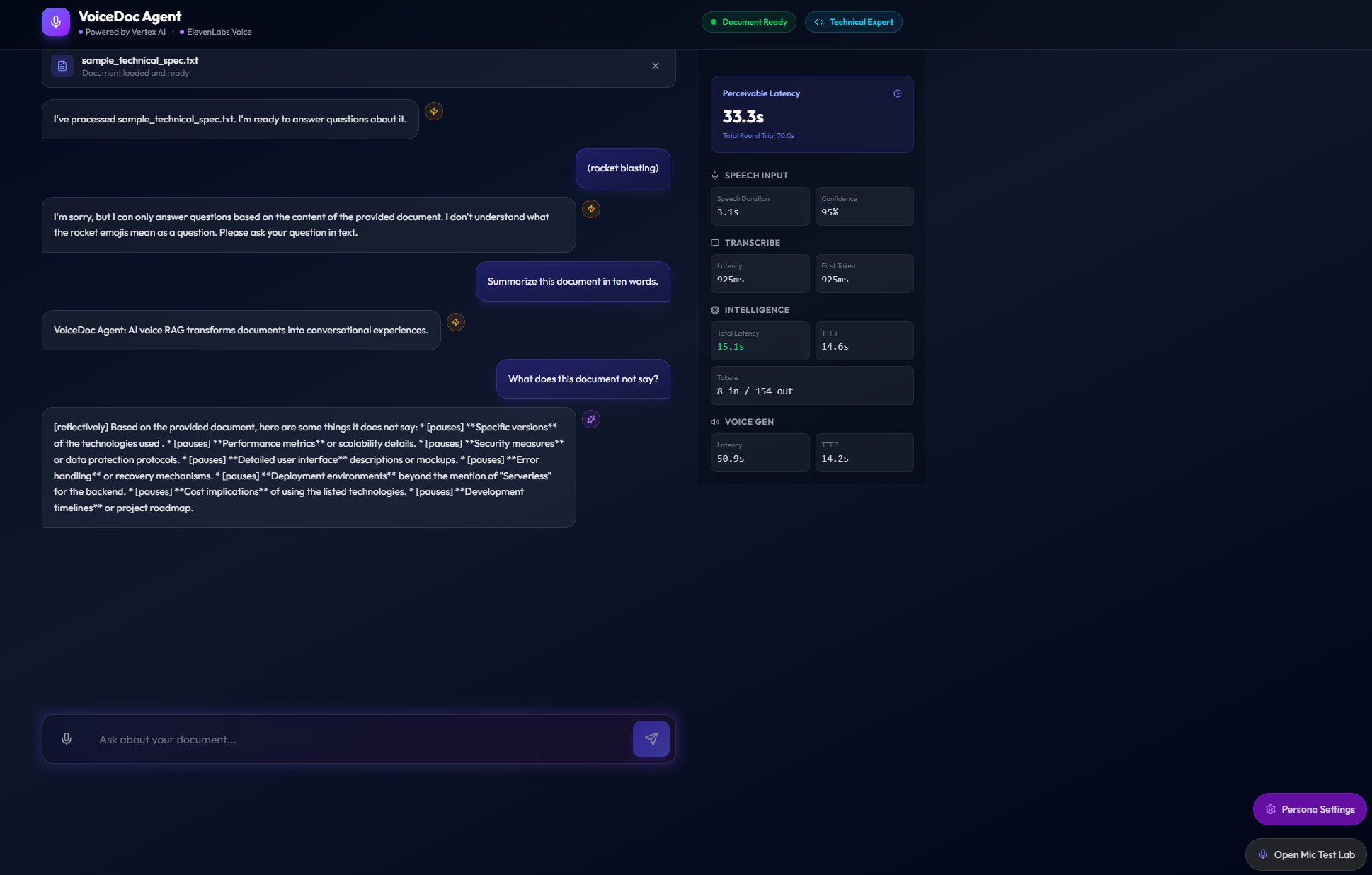 voicedoc-real-time-metrics