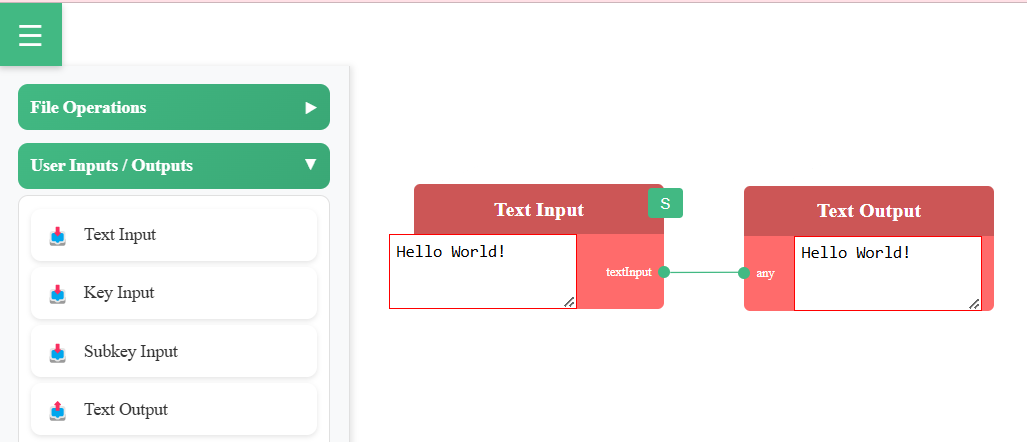 vue-text-input-output-components